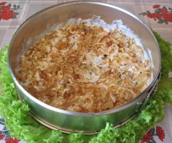 Салат курица картошка огурец