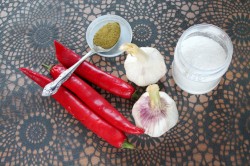 название картинки Аджика без хрена без варки по-абхазски