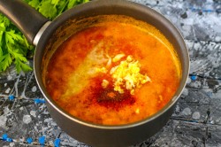 название картинки Аджика из кабачков пальчики оближешь