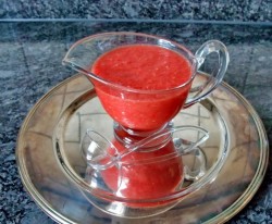 название картинки Домашняя аджика из помидор на зиму без варки