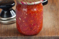 Аджика помидоры, перец, яблоки - шаг 5