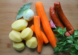 название картинки Немецкий суп айнтопф Морковный