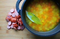 название картинки Немецкий суп айнтопф Морковный