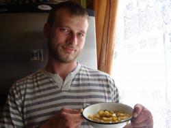название картинки Грибной суп с мясом из шампиньонов