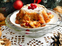 название картинки Английский рождественский пудинг