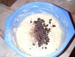 Апельсиновый кекс с шоколадом