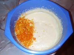 Апельсиновый кекс с шоколадом