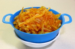 название картинки Апельсиновые цукаты из кожуры