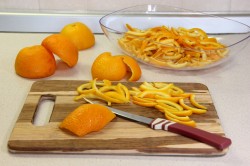 название картинки Апельсиновые цукаты из кожуры