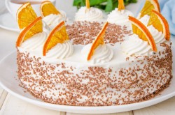 название картинки Апельсиновый торт