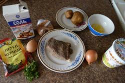 Армлов с говядиной и картофелем