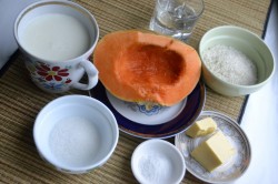 Рисовая каша с тыквой на молоке - шаг 1 Рисовая каша с тыквой на молоке - шаг 1