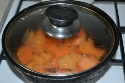 Рисовая каша с тыквой на молоке - шаг 4 Рисовая каша с тыквой на молоке - шаг 4