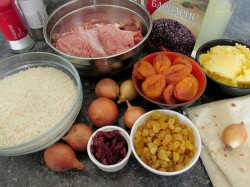 название картинки Азербайджанский плов шах в лаваше