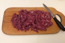 название картинки Азу с солеными огурцами из говядины по татарски