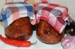 название картинки Баклажаны по-грузински на зиму