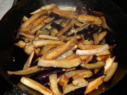 Баклажаны по-корейски быстрого приготовления