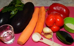 Баклажаны по-корейски быстрого приготовления