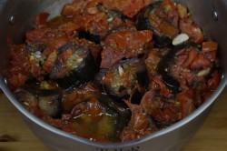 название картинки Баклажаны закуска с чесноком