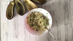 название картинки Баклажаны запеченные с творогом и сыром