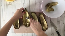 название картинки Баклажаны запеченные с творогом и сыром