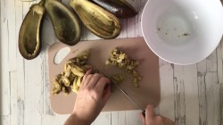 название картинки Баклажаны запеченные с творогом и сыром