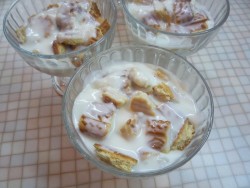 Банановая шарлотка - шаг 5 Банановая шарлотка - шаг 5