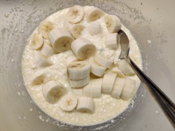 Банановый пирог в духовке