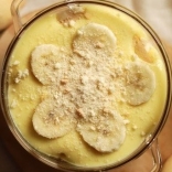 Банановый пудинг без выпечки