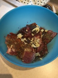 Бараньи ребрышки в мультиварке