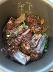 Бараньи ребрышки в мультиварке