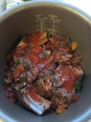 Бараньи ребрышки в мультиварке