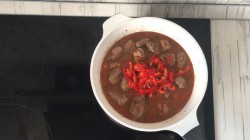 название картинки Баранина с картошкой тушеная