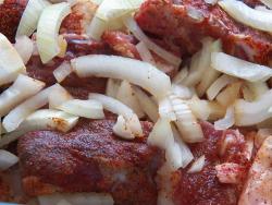 Баранина жареная на сковороде Говурма по-азербайджански