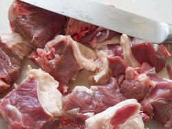 Баранина жареная на сковороде Говурма по-азербайджански