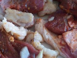 Баранина жареная на сковороде Говурма по-азербайджански