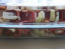 Баранина жареная на сковороде Говурма по-азербайджански