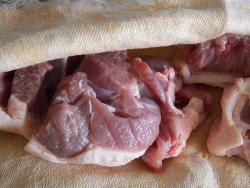 Баранина жареная на сковороде Говурма по-азербайджански