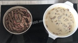 название картинки Бефстроганов с грибами