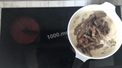 название картинки Бефстроганов с грибами