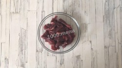 название картинки Бефстроганов с грибами