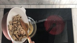 название картинки Бефстроганов с грибами