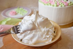 Белковый крем для торта заварной