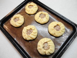 название картинки Беляши без дрожжей с мясом в духовке