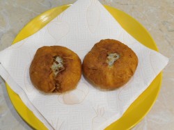 название картинки Беляши на сковороде с мясом