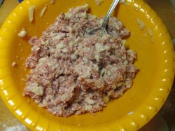 Беляши в хлебопечке с мясом