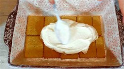 Творожный торт без духовки с печеньем - шаг 6 Творожный торт без духовки с печеньем - шаг 6