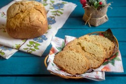 название картинки Бездрожжевой хлеб в хлебопечке