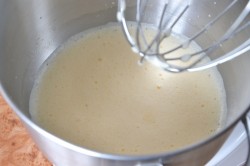 название картинки Бисквитный заливной пирог со сливами