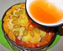 Бисквитный торт Фруктовый - шаг 29